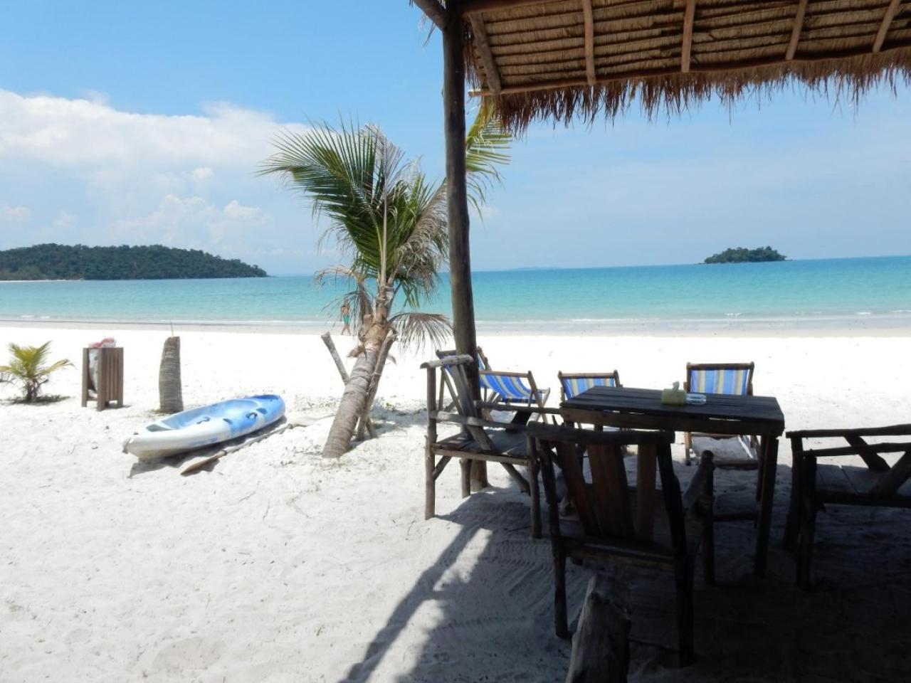Sandbank Restaurant & Camping Koh Rong Kaoh Touch Eksteriør billede