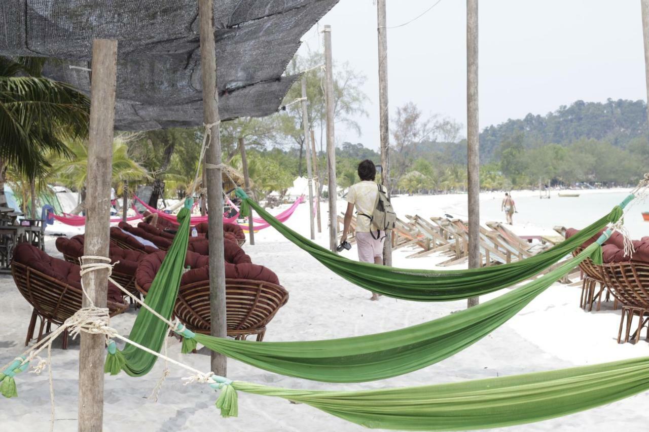 Sandbank Restaurant & Camping Koh Rong Kaoh Touch Eksteriør billede