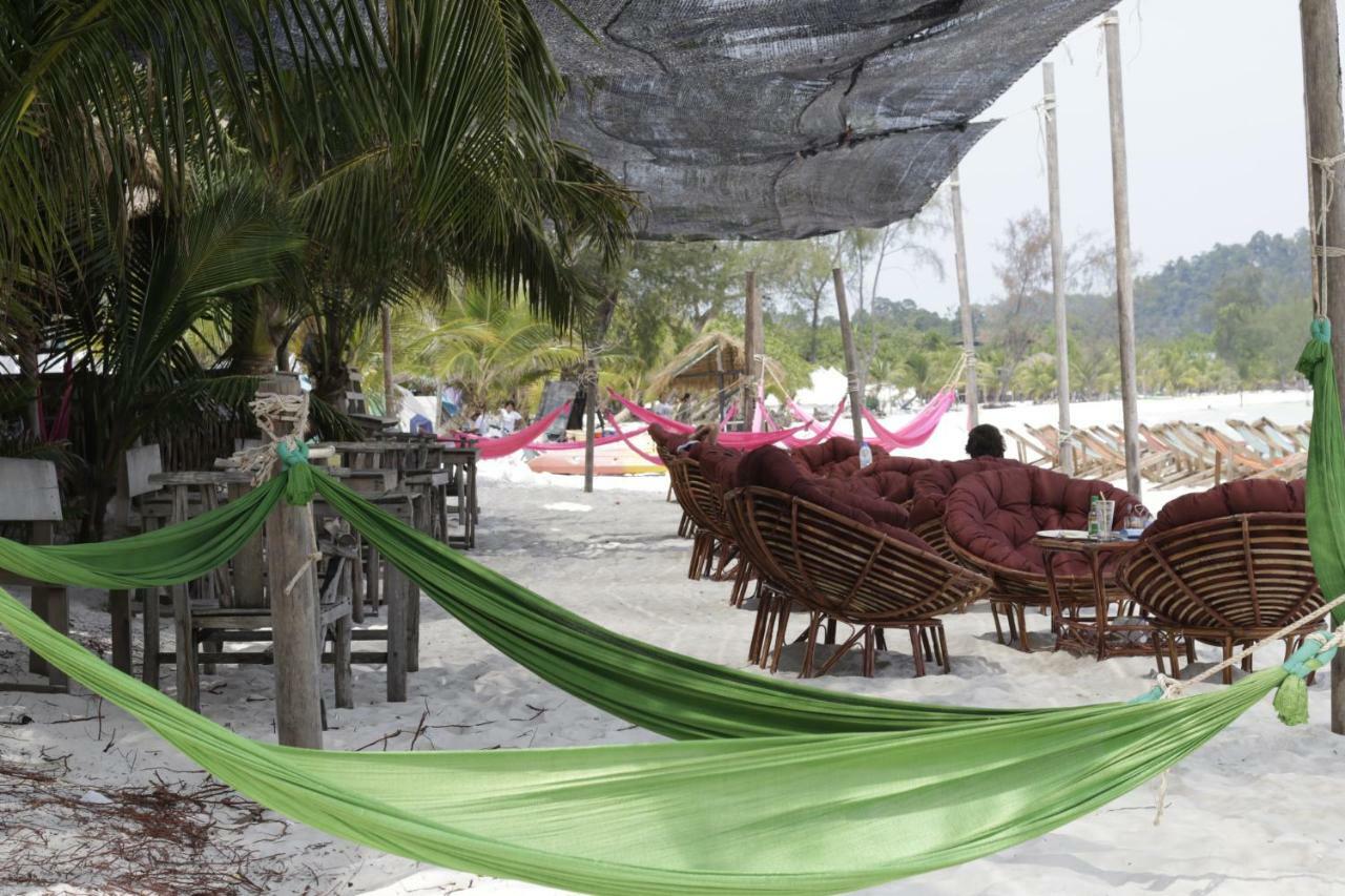 Sandbank Restaurant & Camping Koh Rong Kaoh Touch Eksteriør billede