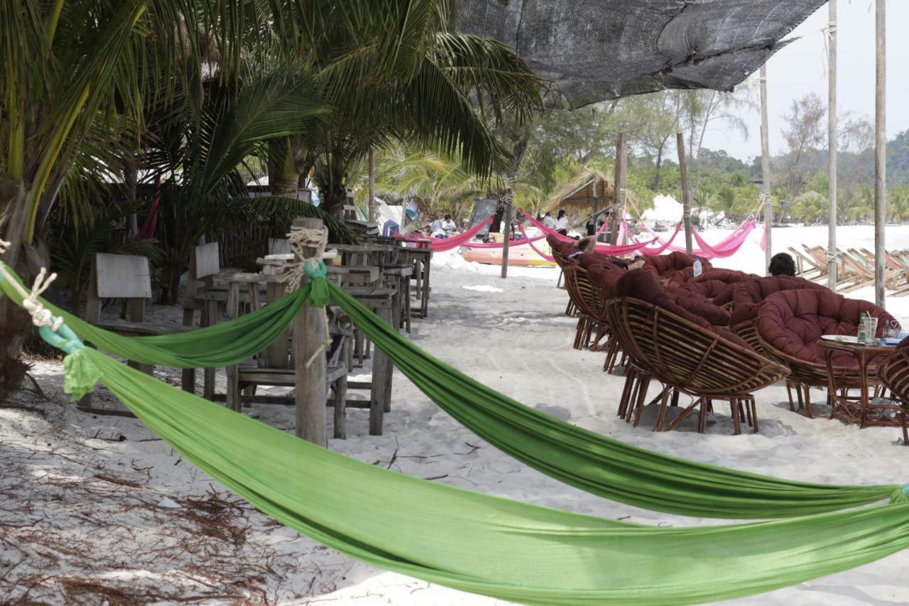 Sandbank Restaurant & Camping Koh Rong Kaoh Touch Eksteriør billede