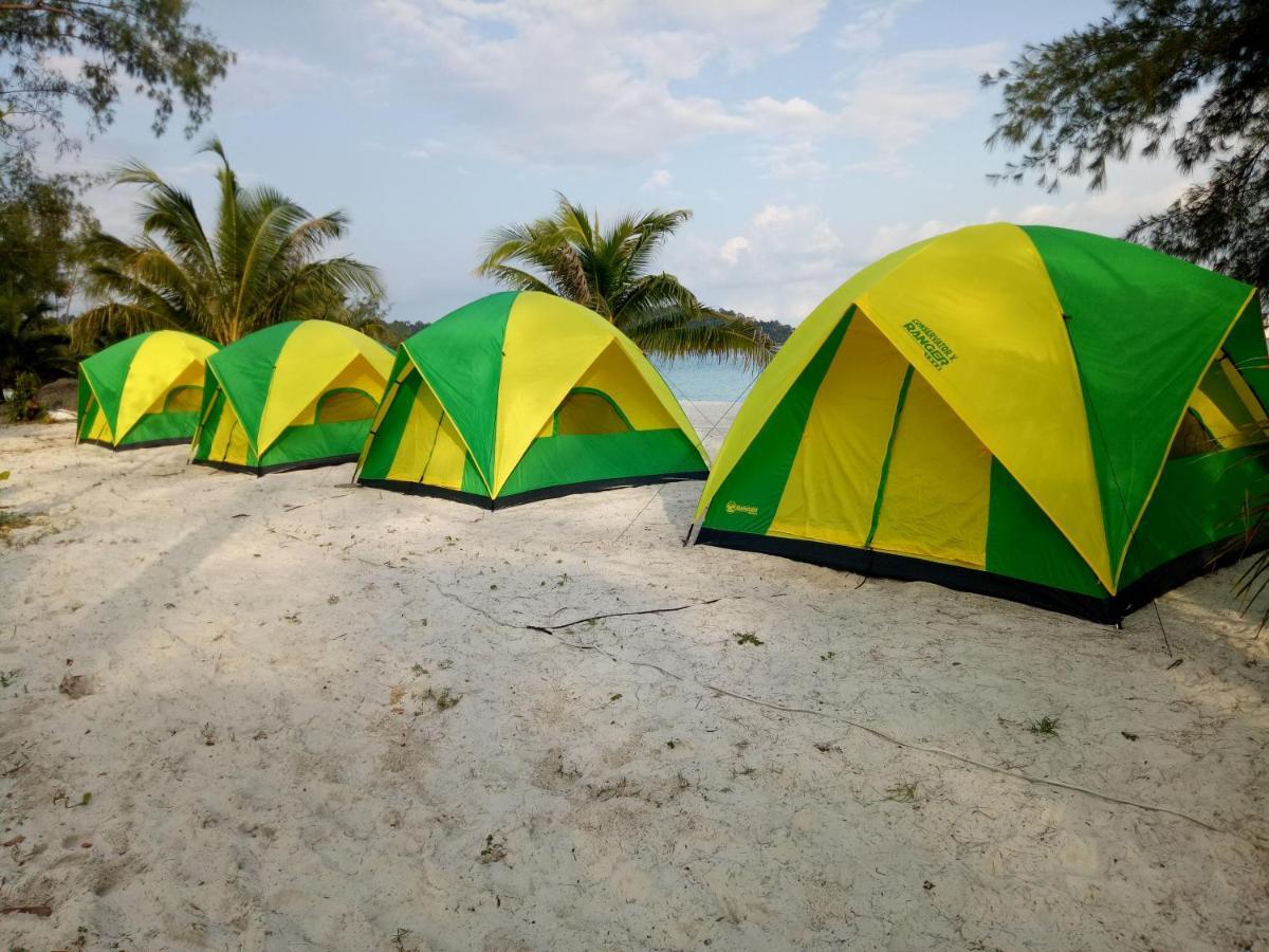 Sandbank Restaurant & Camping Koh Rong Kaoh Touch Eksteriør billede