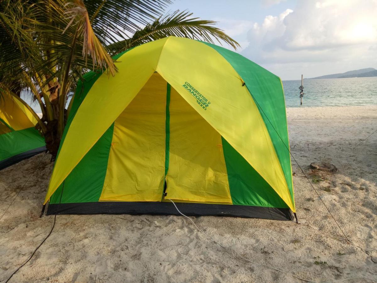 Sandbank Restaurant & Camping Koh Rong Kaoh Touch Eksteriør billede