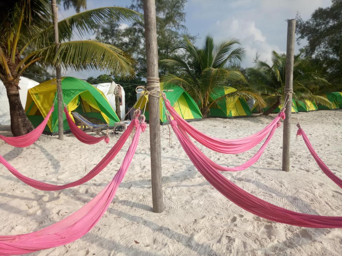 Sandbank Restaurant & Camping Koh Rong Kaoh Touch Eksteriør billede